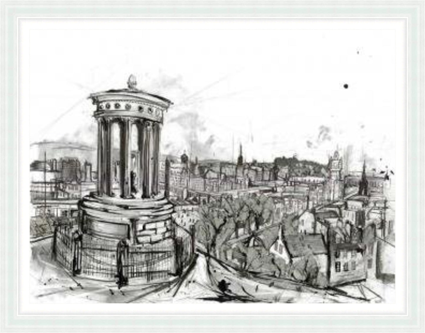 Calton Hill View by Liana Moran