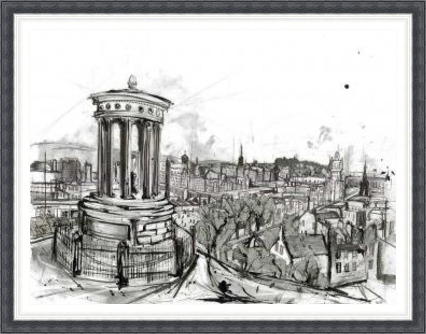 Calton Hill View by Liana Moran