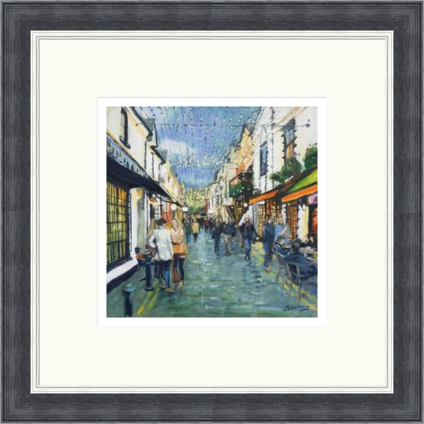 Friday Night Out, Ashton Lane Glasgow by James Somerville Lindsay