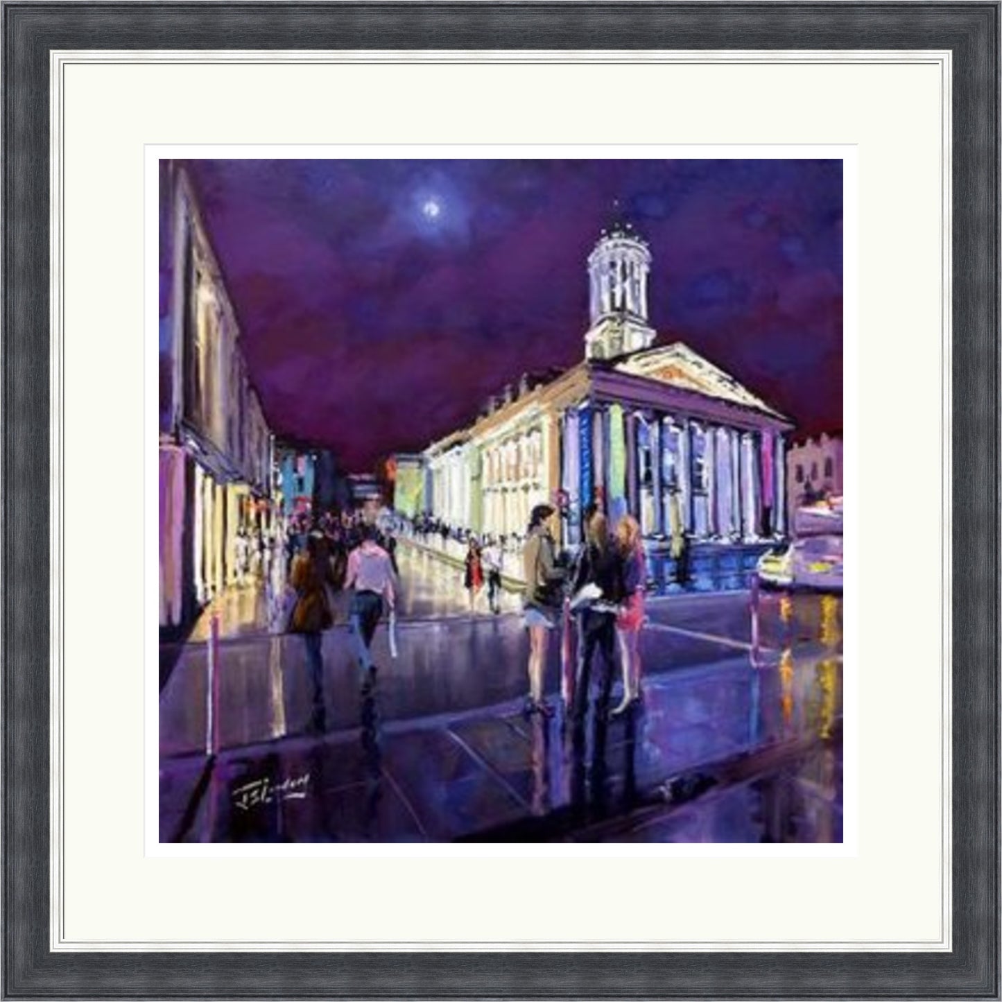 Glasgow Night Out by James Somerville Lindsay