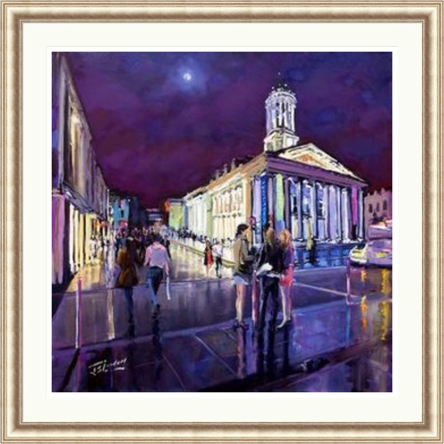 Glasgow Night Out by James Somerville Lindsay