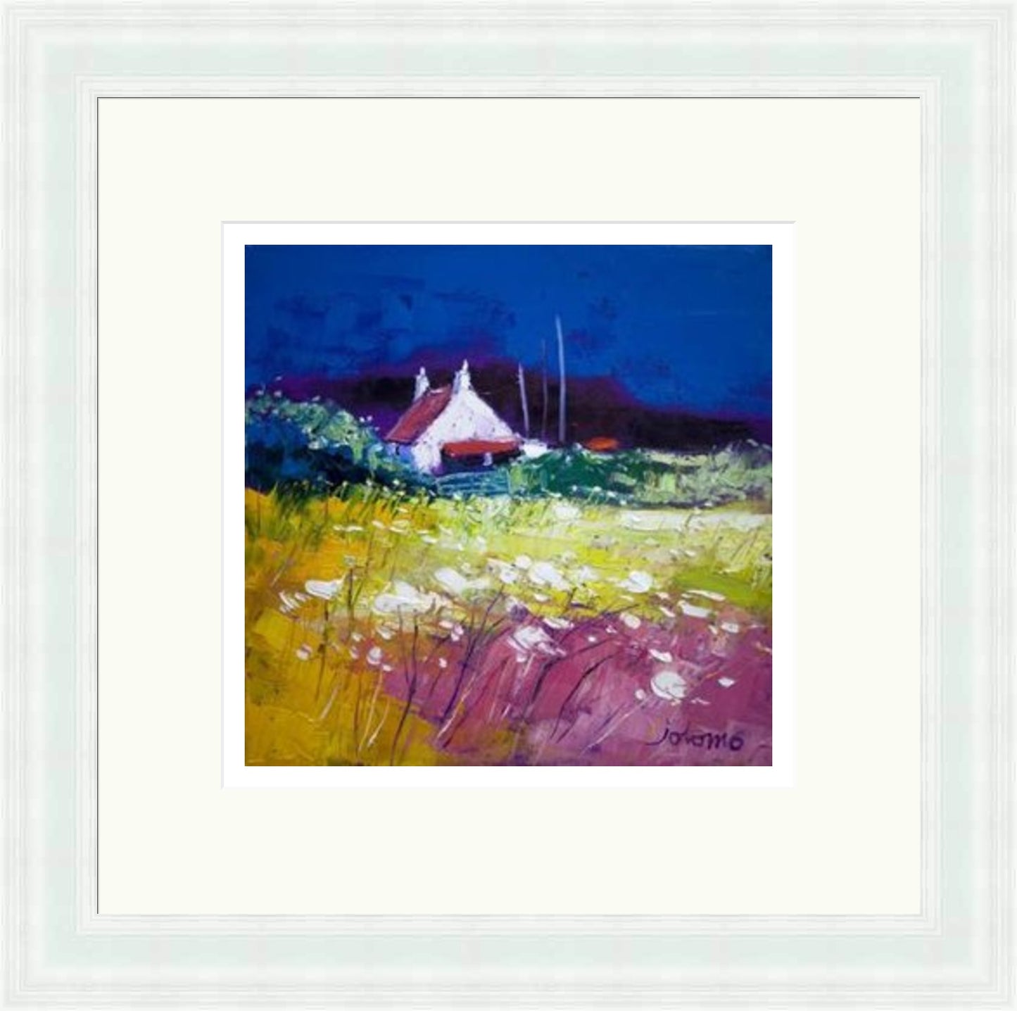 Autumn Gloaming, Isle of Gigha Signed Limited Edition by John Lowrie Morrison (JOLOMO)