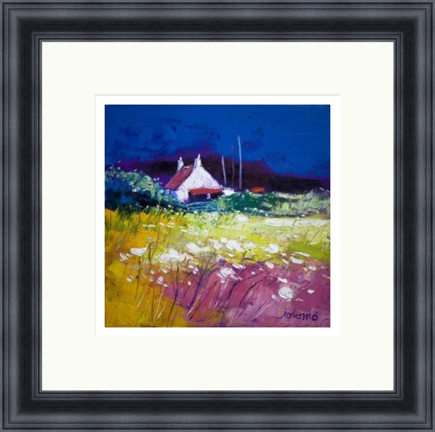 Autumn Gloaming, Isle of Gigha Signed Limited Edition by John Lowrie Morrison (JOLOMO)