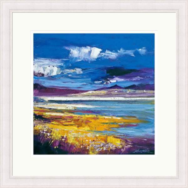 Evening Light, Luskentyre, Isle of Harris Signed Limited Edition by John Lowrie Morrison (Jolomo)