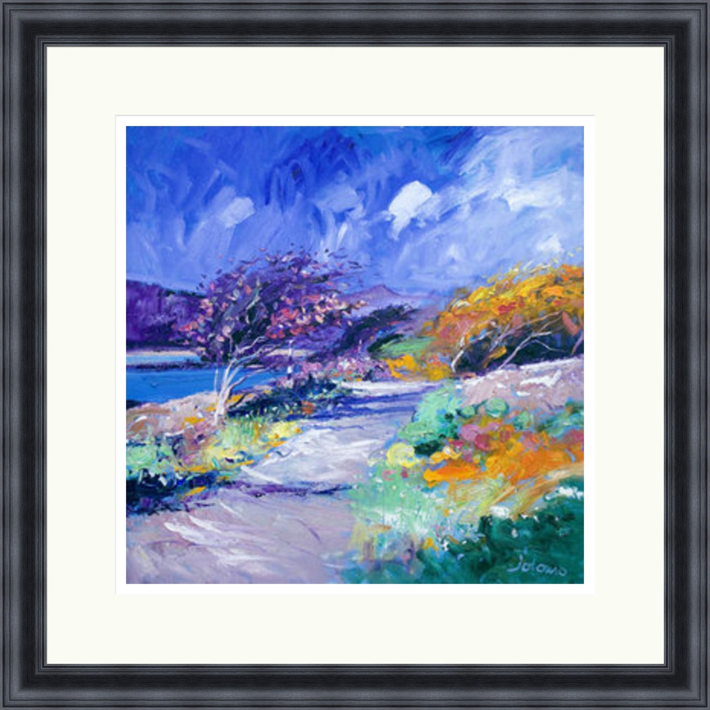 Fresh Day, Scarisdale Oaks, Isle of Mull Signed Limited Edition by John Lowrie Morrison (JOLOMO)