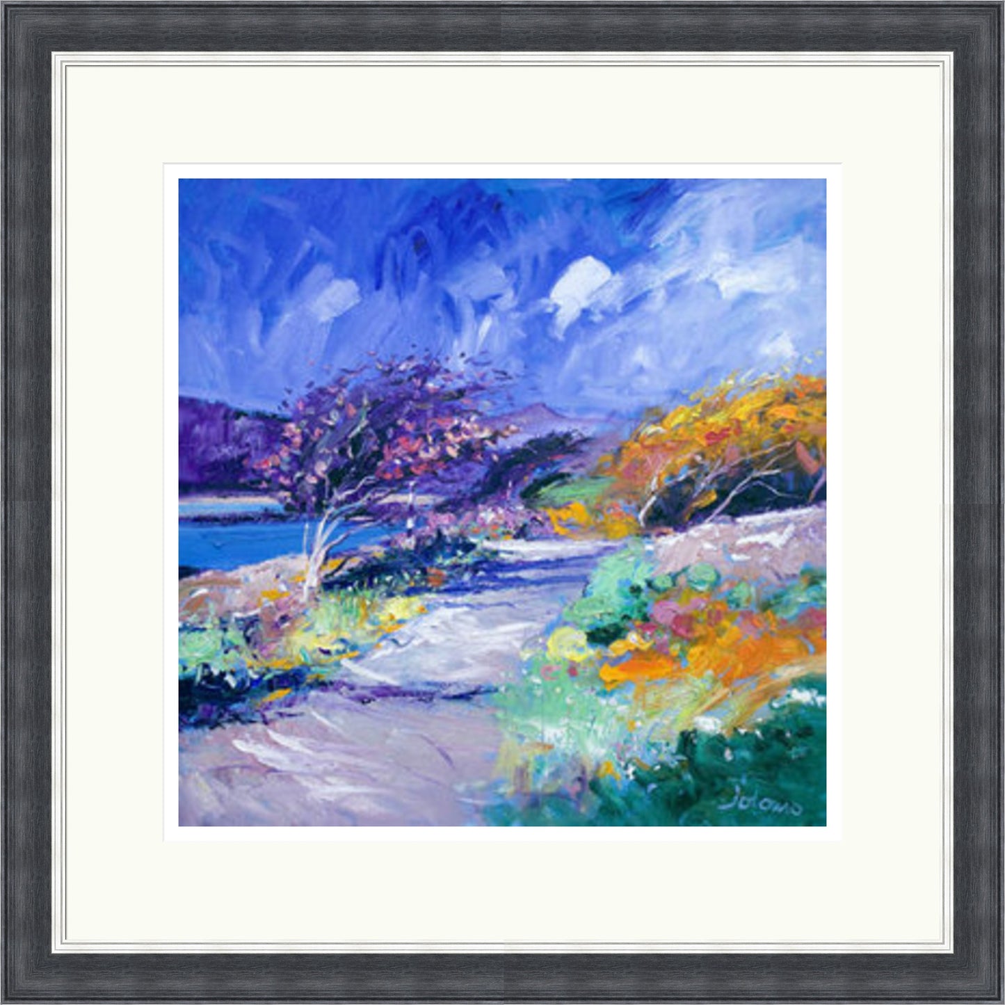 Fresh Day, Scarisdale Oaks, Isle of Mull Signed Limited Edition by John Lowrie Morrison (JOLOMO)