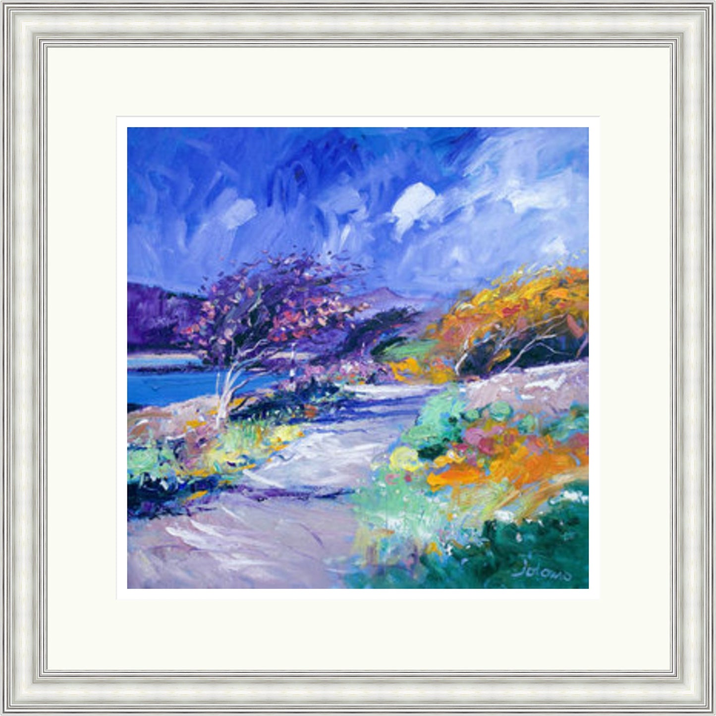 Fresh Day, Scarisdale Oaks, Isle of Mull Signed Limited Edition by John Lowrie Morrison (JOLOMO)