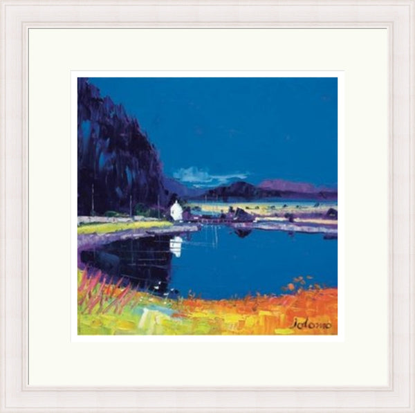 Dunardry Reflections Crinan Canal Signed Limited Edition by John Lowrie Morrison (Jolomo)