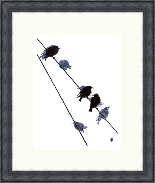 Starlings by Sandra Vick