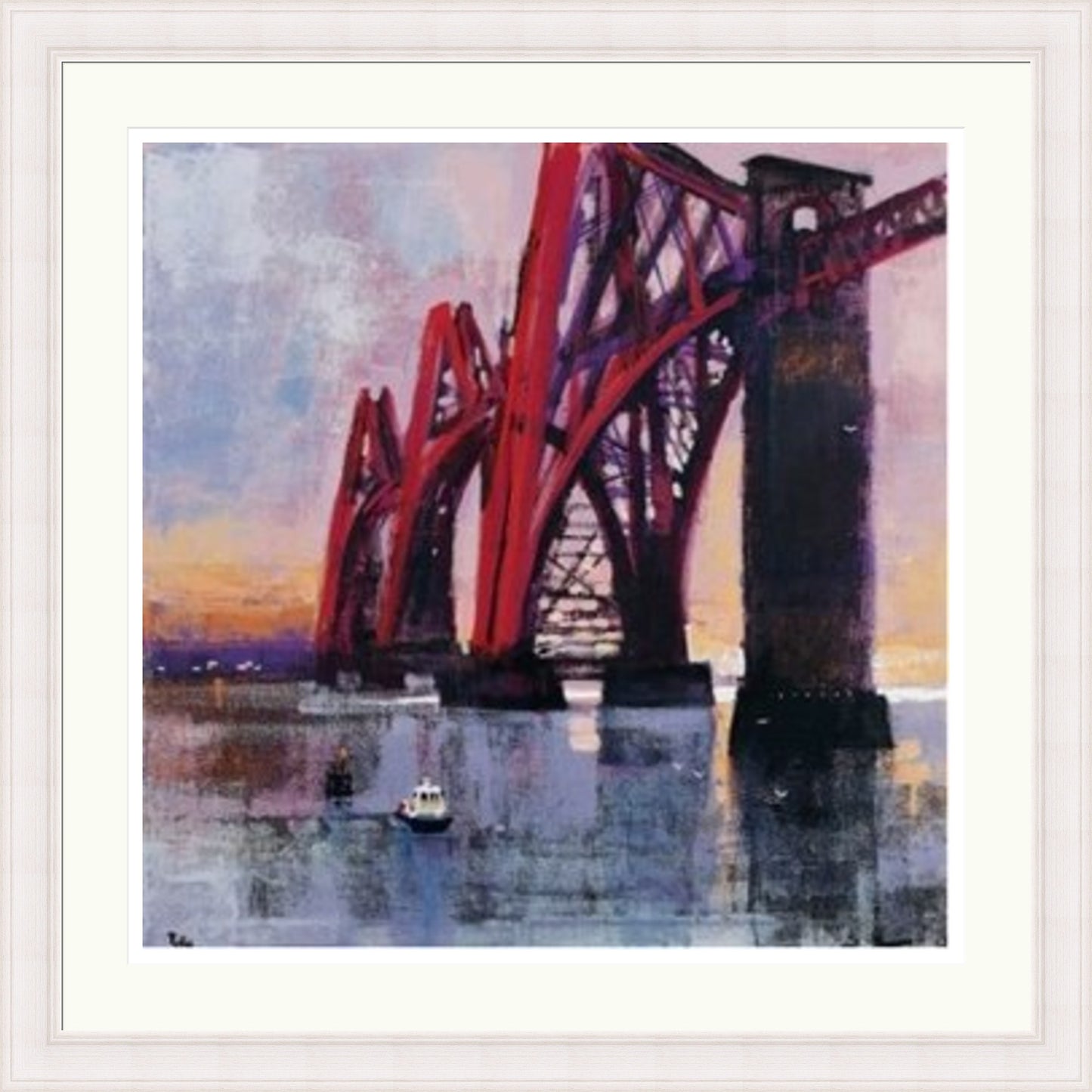 Forth Rail Bridge (Signed Limited Edition) by Colin Ruffell