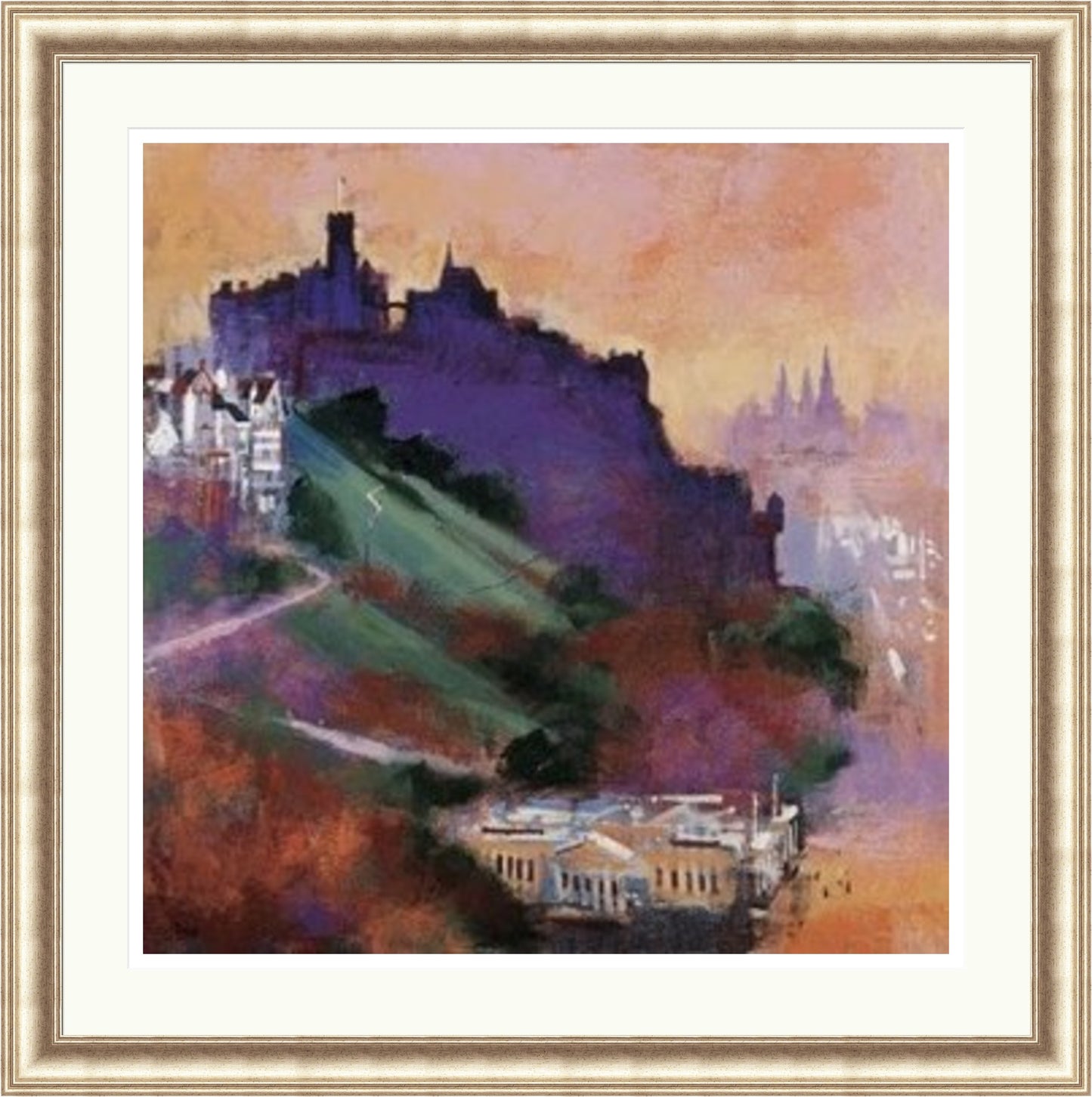 Edinburgh Castle (Signed Limited Edition) Art Print) by Colin Ruffell