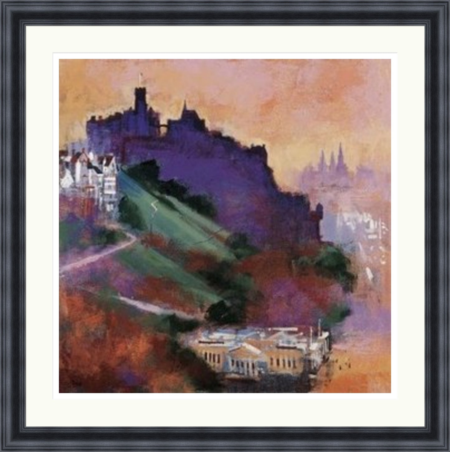 Edinburgh Castle (Signed Limited Edition) Art Print) by Colin Ruffell