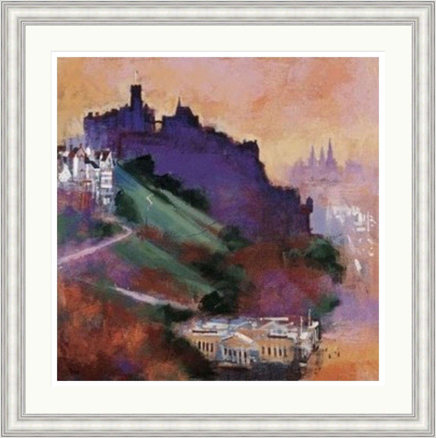 Edinburgh Castle (Signed Limited Edition) Art Print) by Colin Ruffell