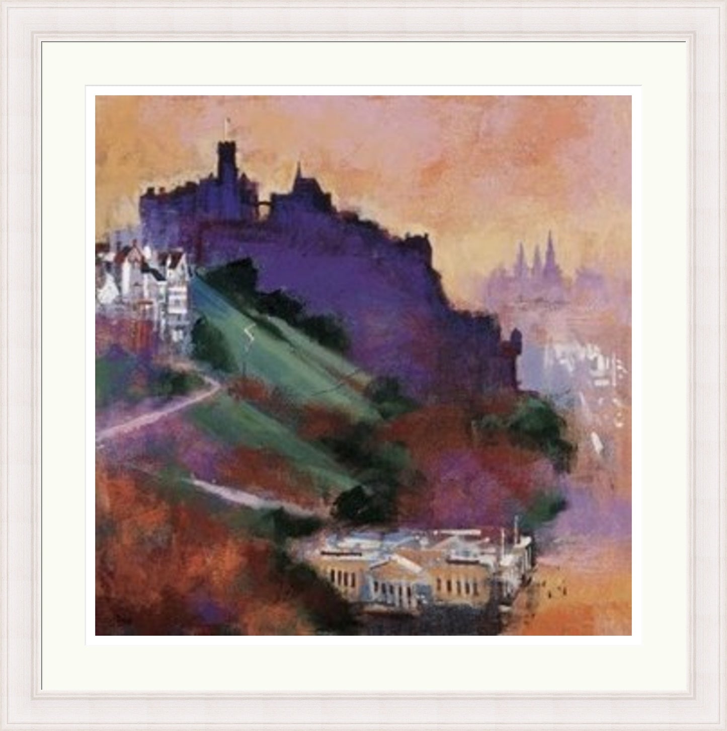 Edinburgh Castle (Signed Limited Edition) Art Print) by Colin Ruffell