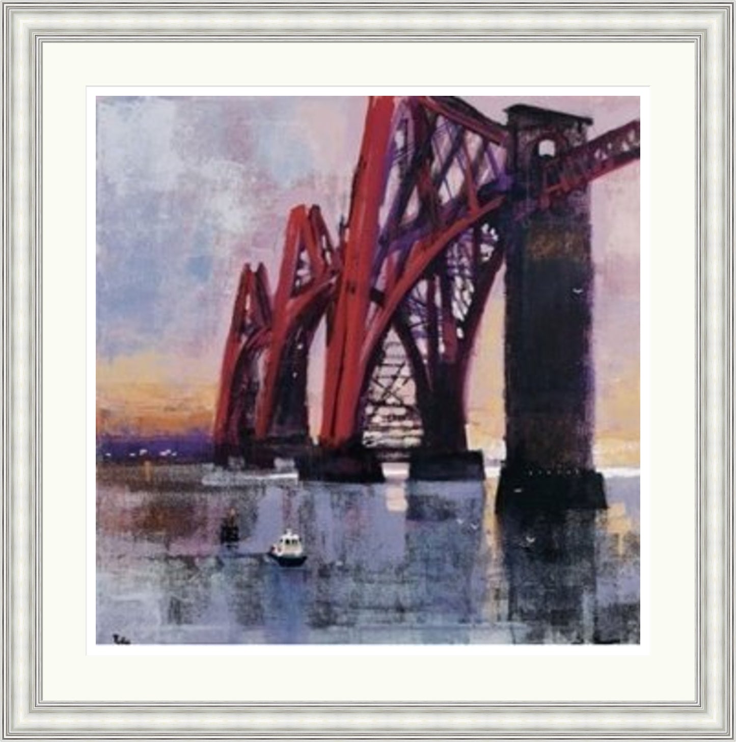 Forth Rail Bridge (Signed Limited Edition) by Colin Ruffell