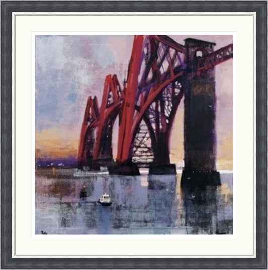 Forth Rail Bridge (Signed Limited Edition) by Colin Ruffell