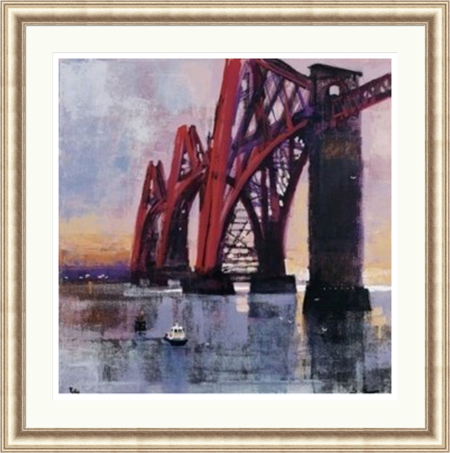 Forth Rail Bridge (Signed Limited Edition) by Colin Ruffell