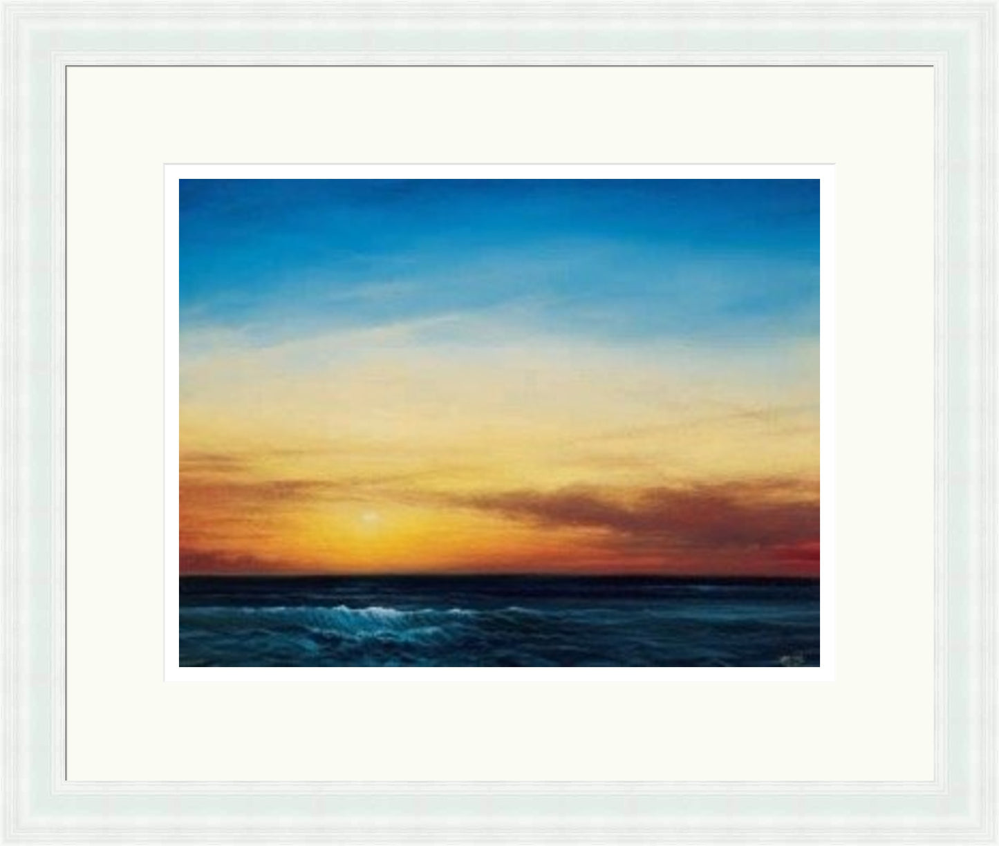 Sunset over the Sea (Limited Edition) by Derek Hare