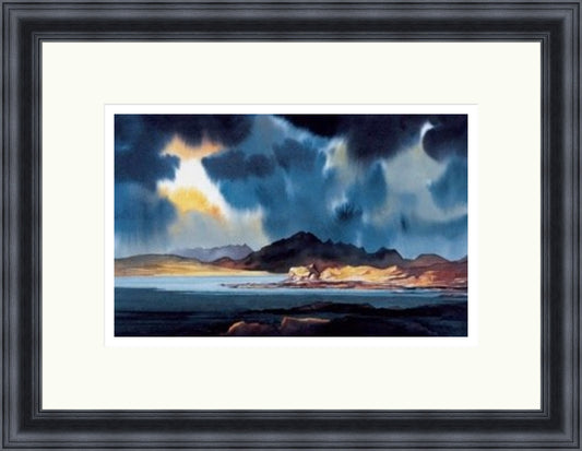 Dunseath Castle Awaits The Storm (Limited Edition) by Peter McDermott