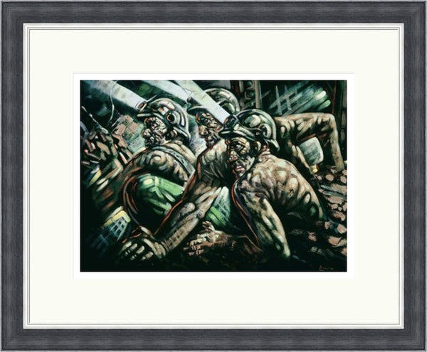 Three Miners by Peter Howson