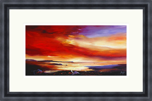 Fire in the Sky I (Limited Edition) by Lillias Blackie