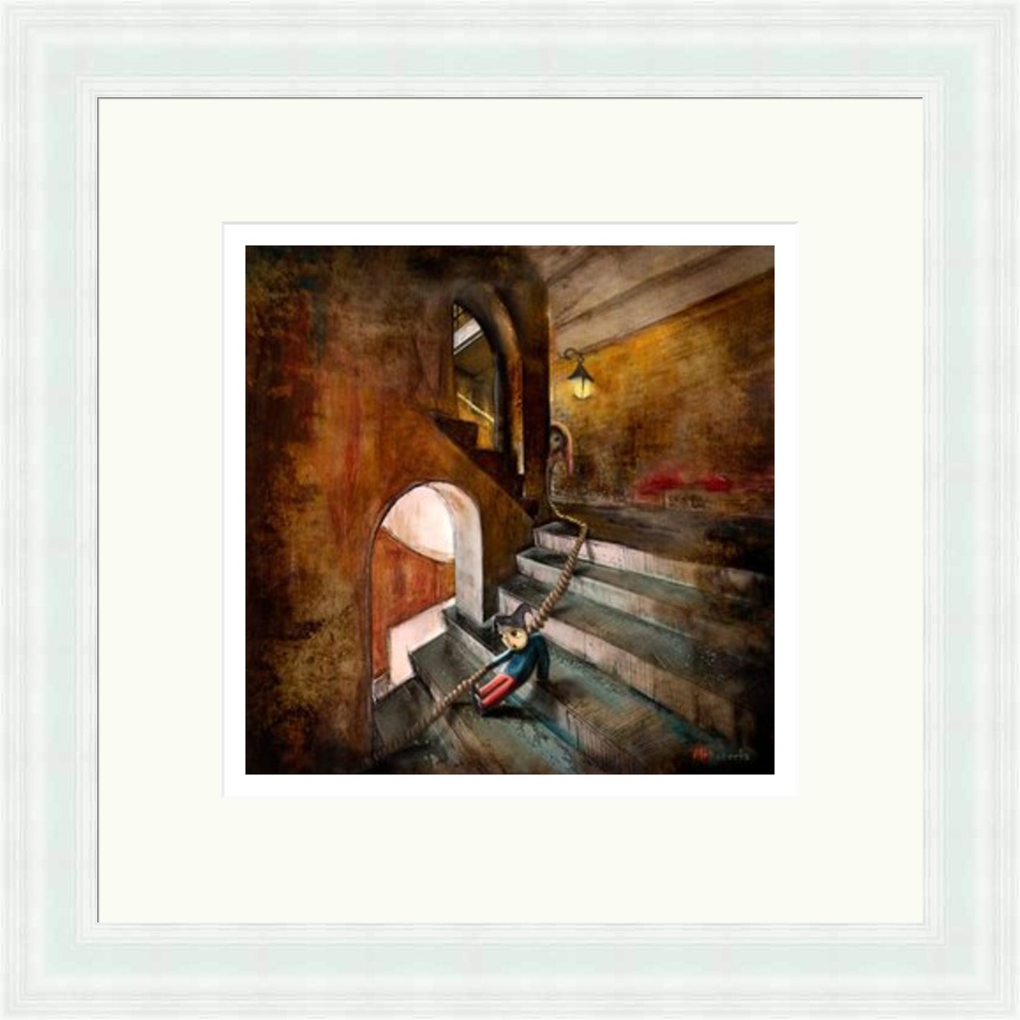 Down the Stairs (Glasgow School of Art) by Matylda Konecka