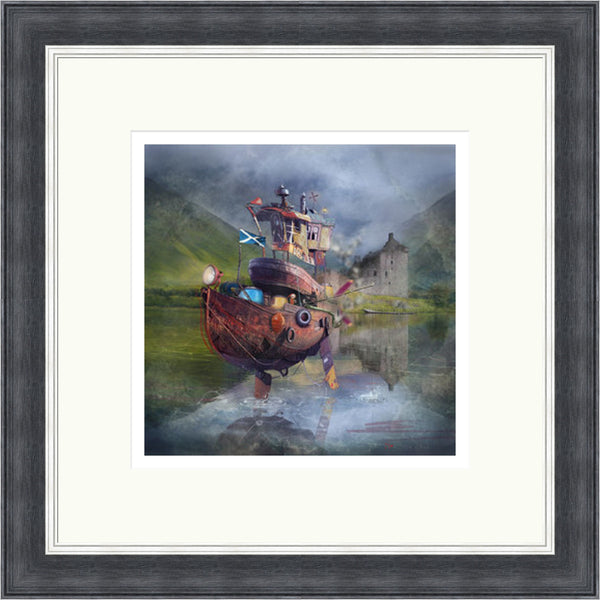 Fishing Boat by Matylda Konecka