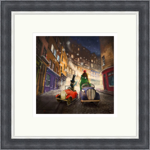 Snowstorm on Victoria Street by Matylda Konecka