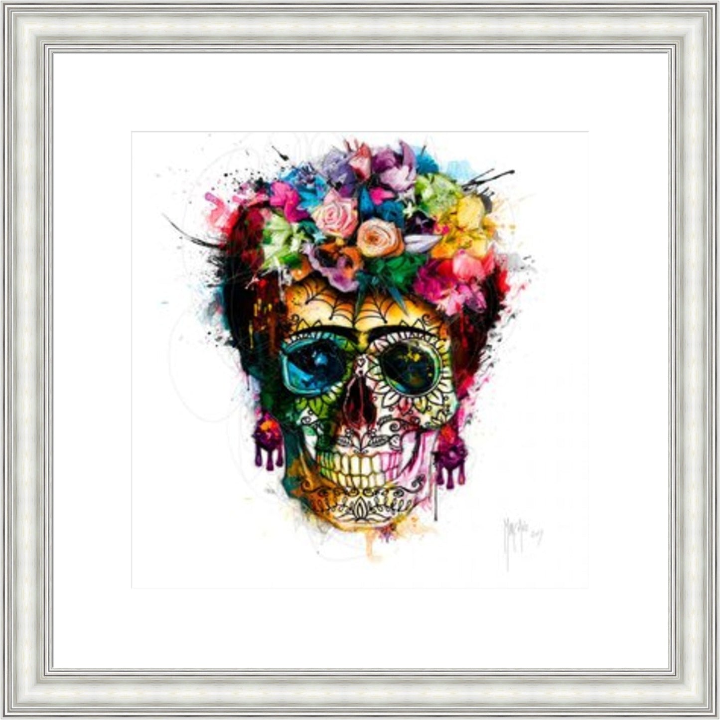 Frida Skull by Patrice Murciano