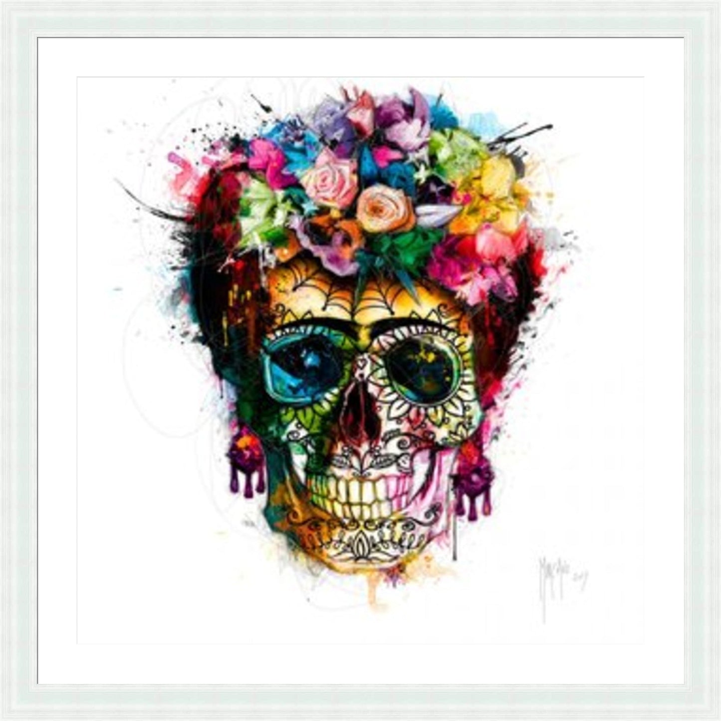 Frida Skull by Patrice Murciano