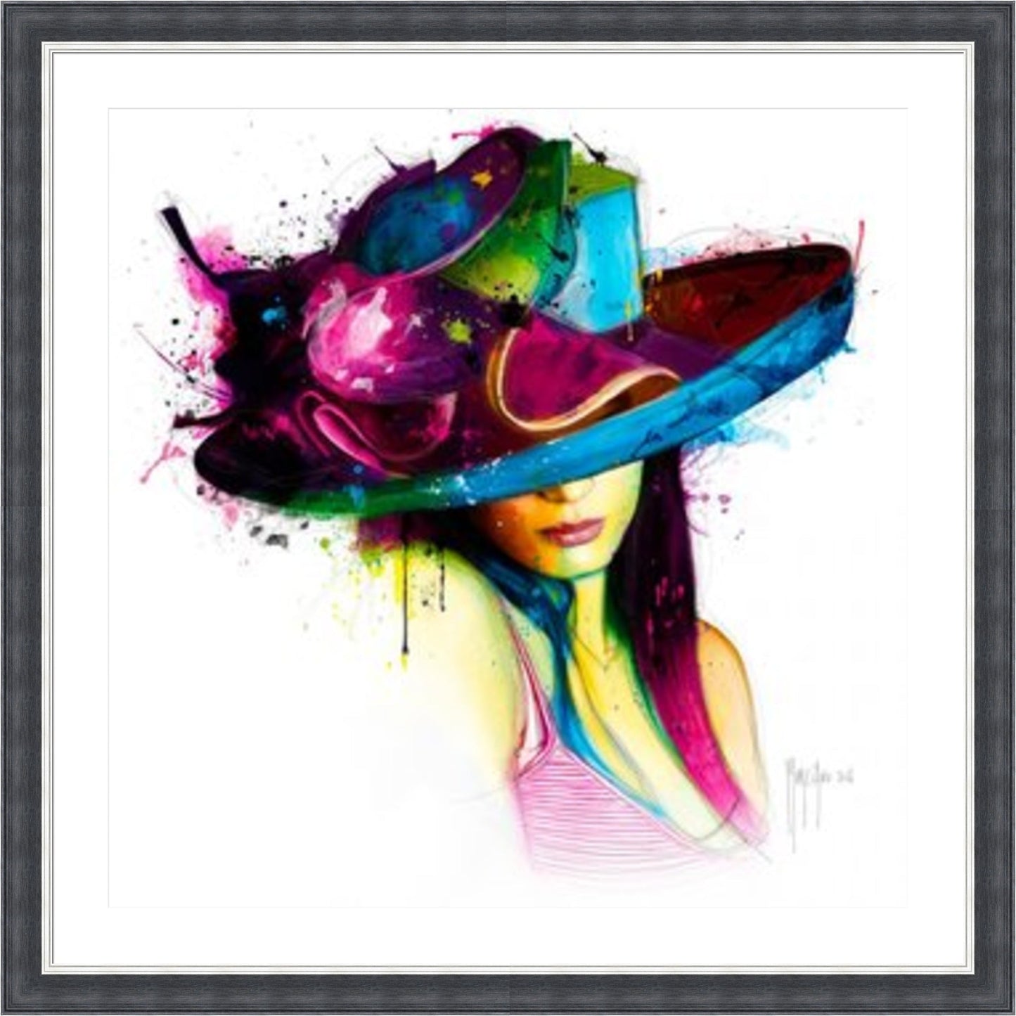 Je Jeune Fille Au Chapaeu by Patrice Murciano