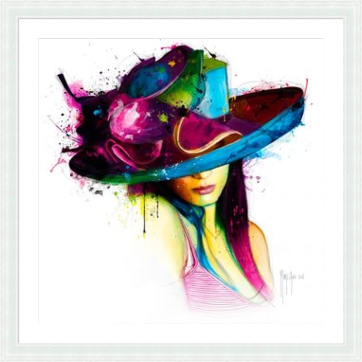 Je Jeune Fille Au Chapaeu by Patrice Murciano