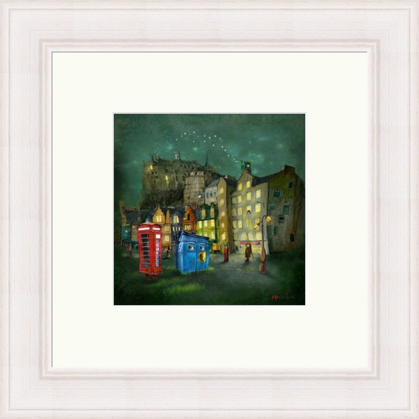 Strange Night At The Grassmarket by Matylda Konecka