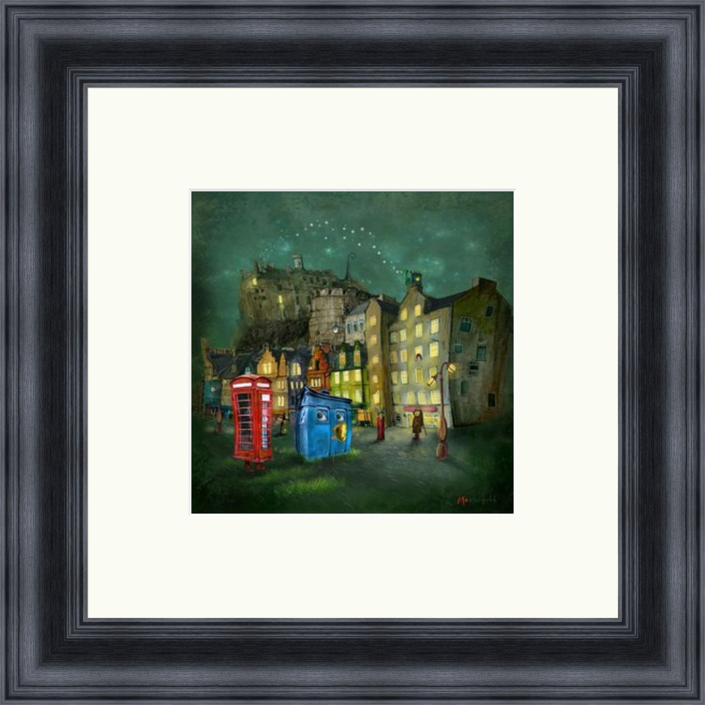 Strange Night At The Grassmarket by Matylda Konecka