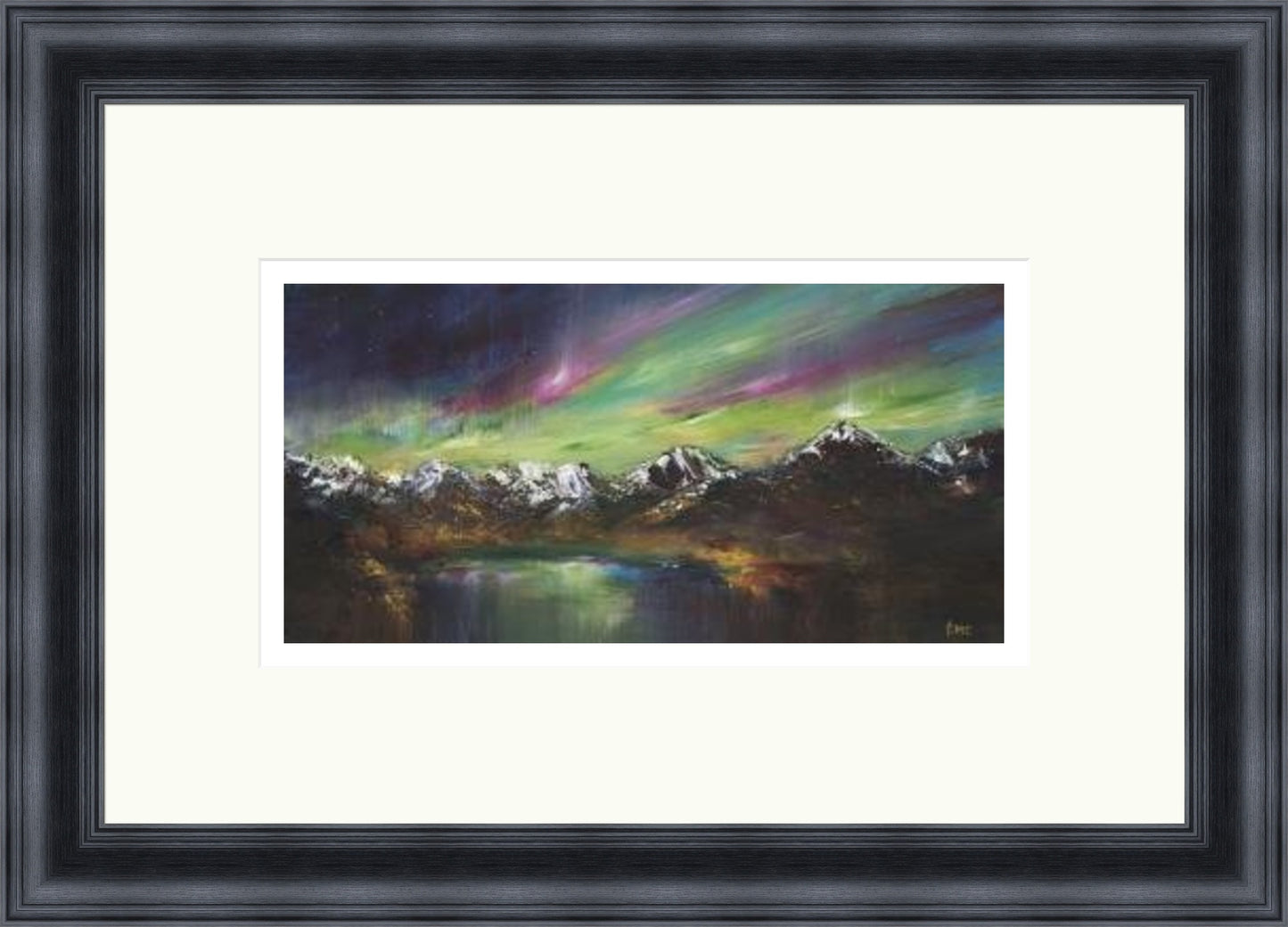 Northern Lights come to Rannoch by Grace Cameron