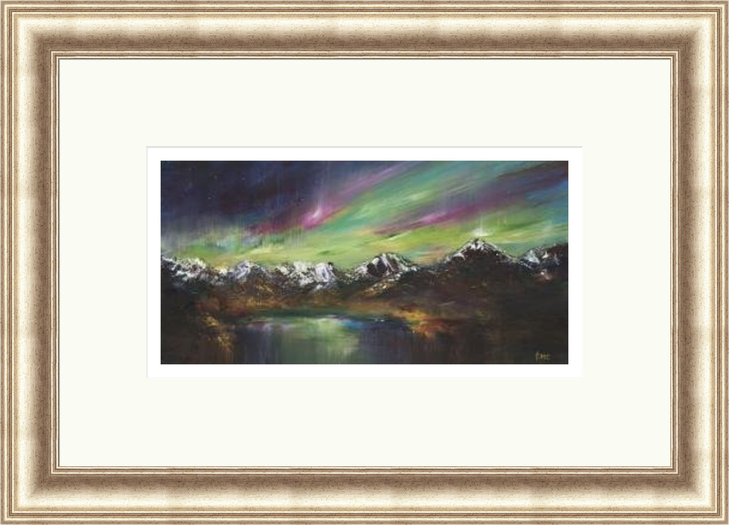 Northern Lights come to Rannoch by Grace Cameron