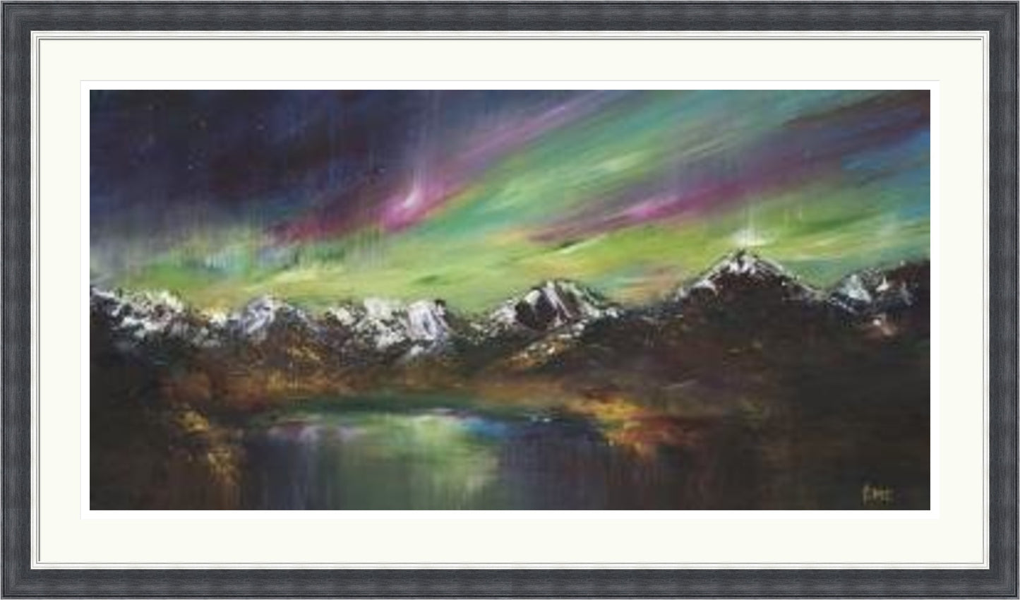 Northern Lights come to Rannoch by Grace Cameron