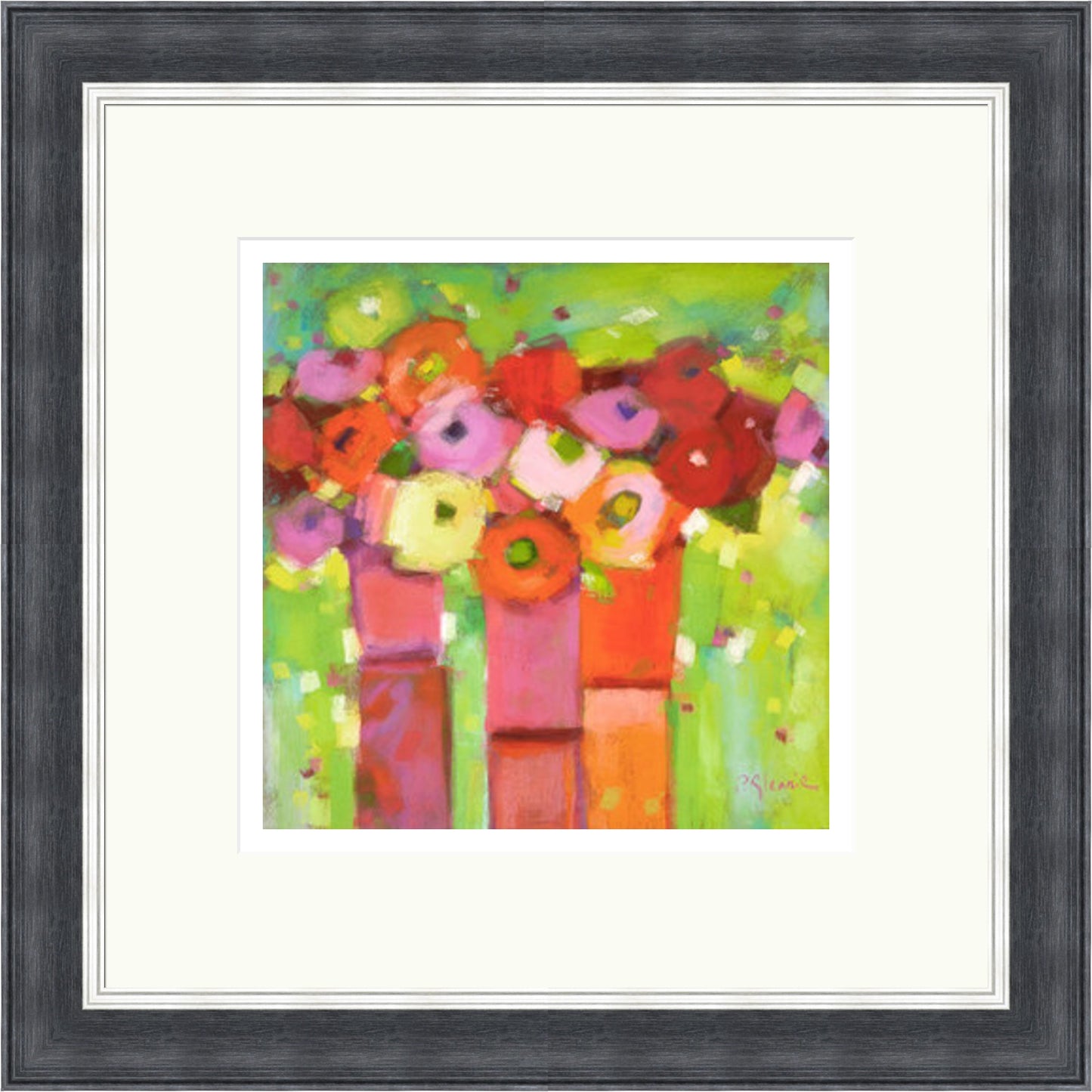 Trio of Summer Blooms by Pam Glennie