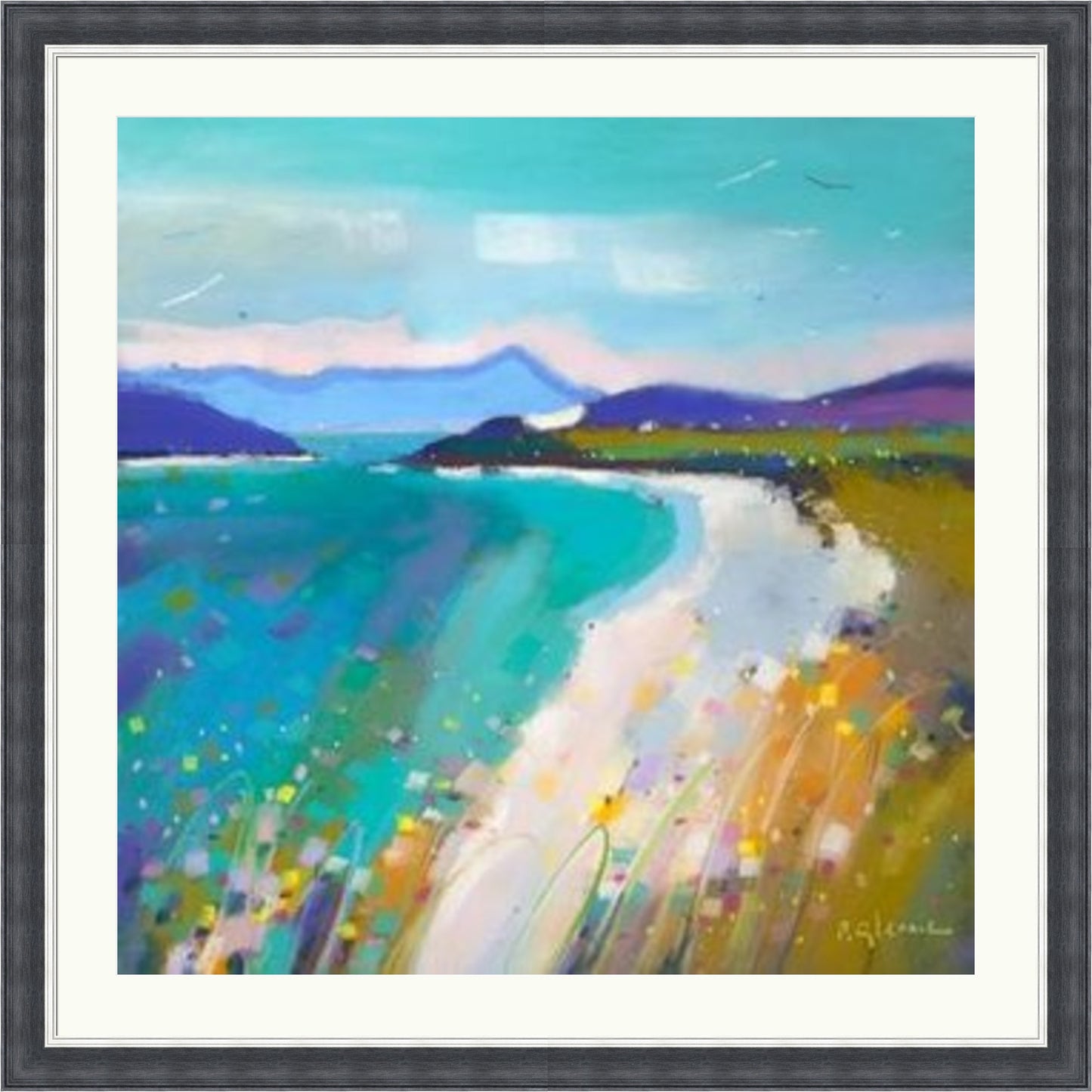 Machair Coast, Isle of Harris by Pam Glennie