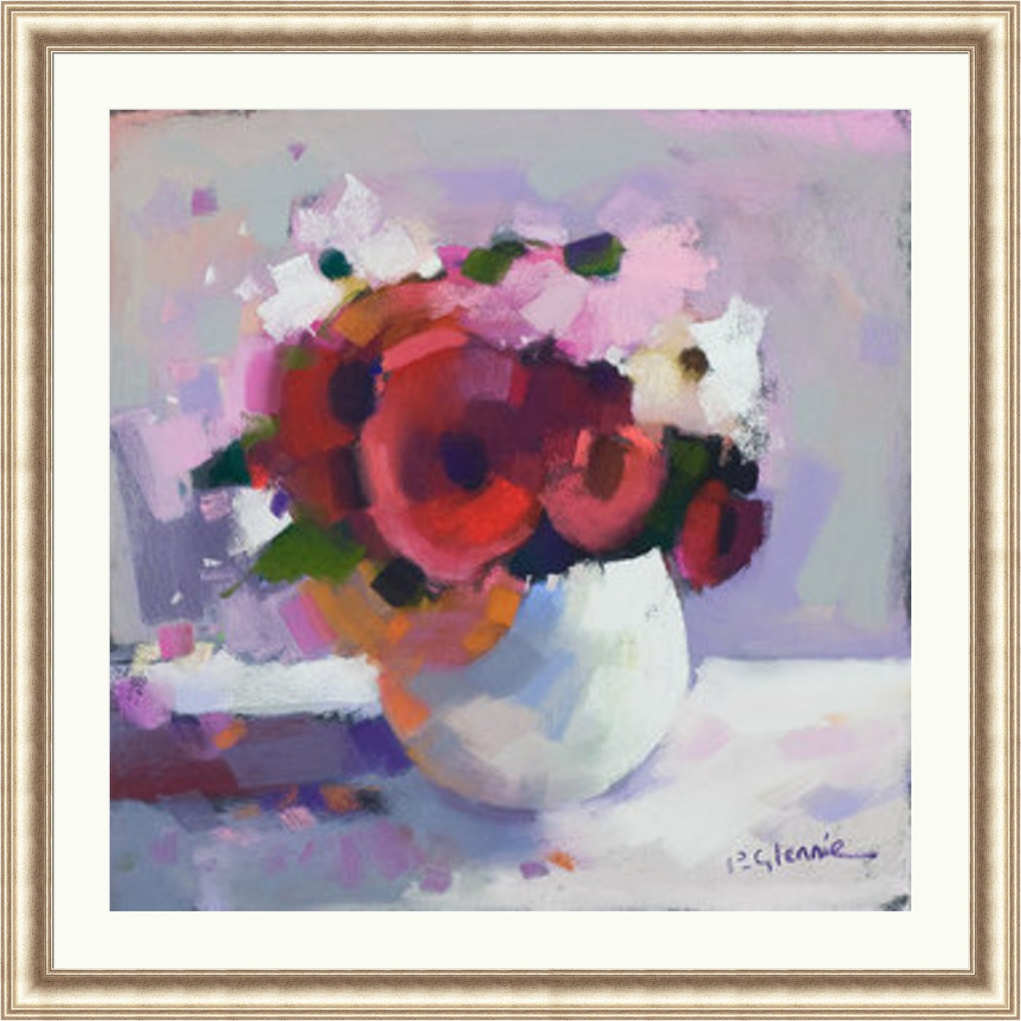 Red Posy by Pam Glennie