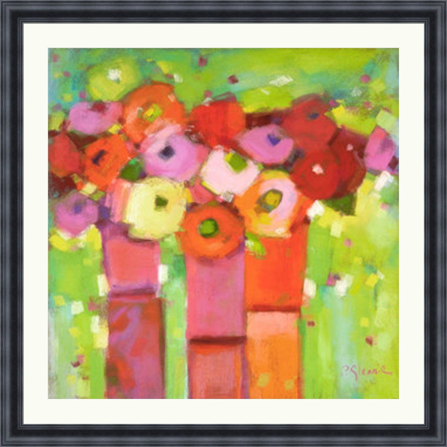 Trio of Summer Blooms by Pam Glennie