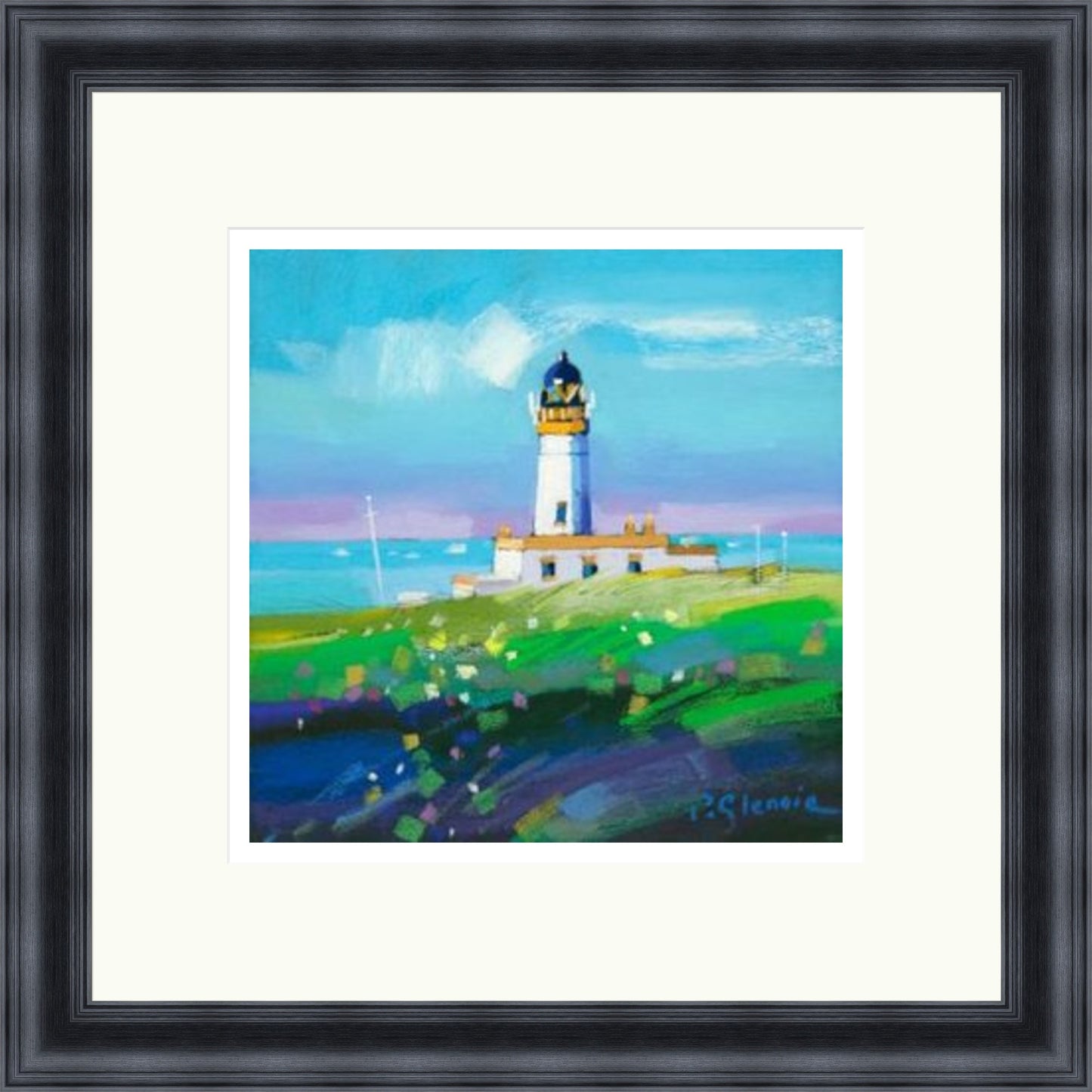 Springtime, Turnberry Lighthouse by Pam Glennie