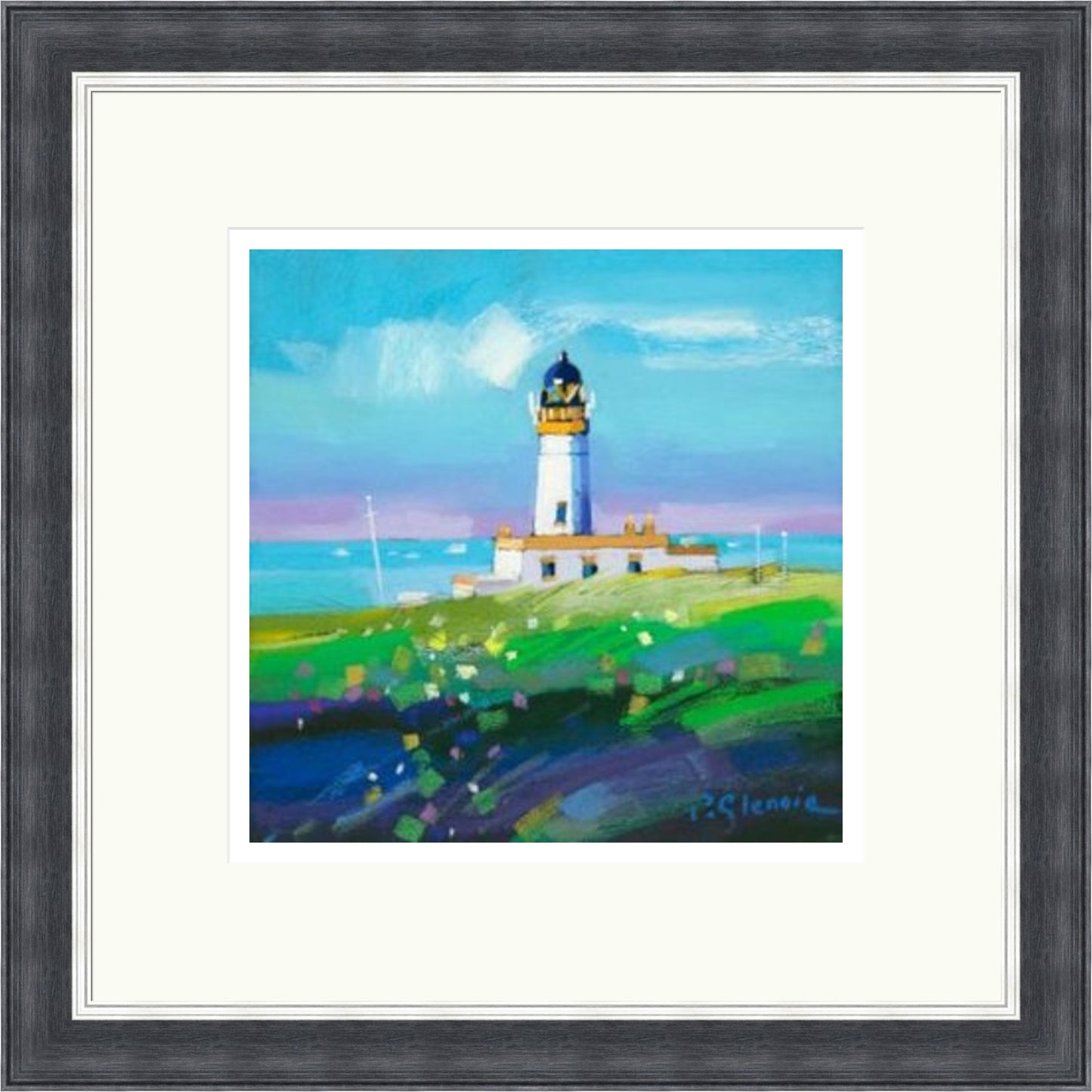 Springtime, Turnberry Lighthouse by Pam Glennie