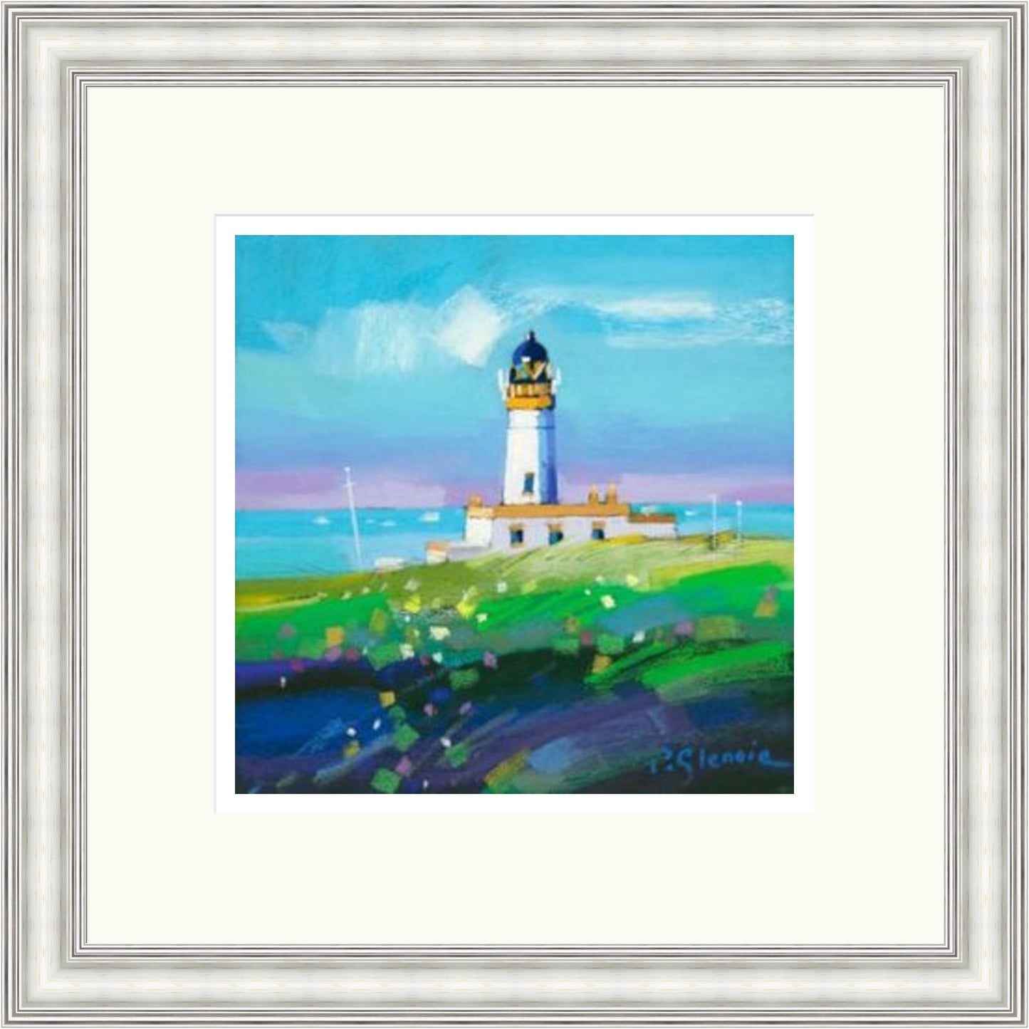 Springtime, Turnberry Lighthouse by Pam Glennie