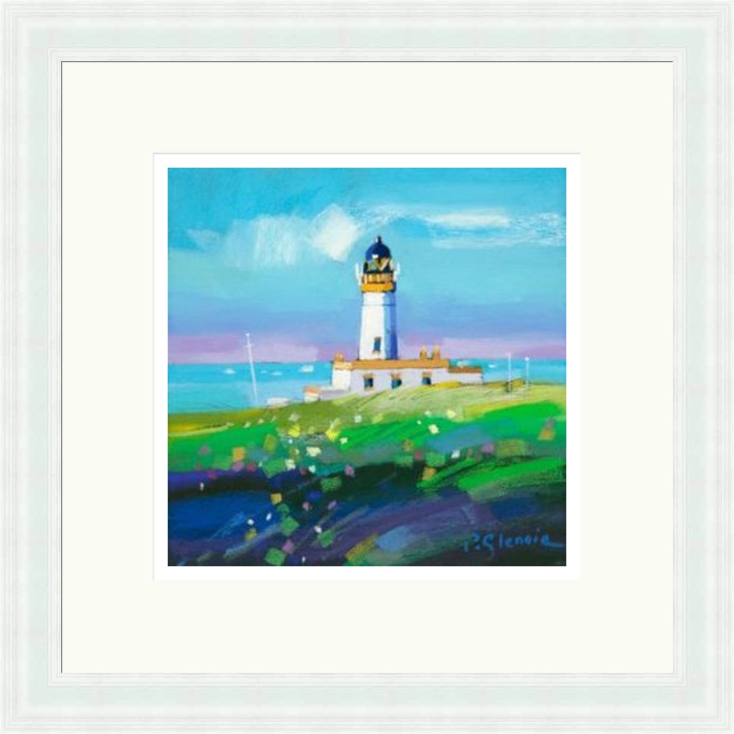 Springtime, Turnberry Lighthouse by Pam Glennie