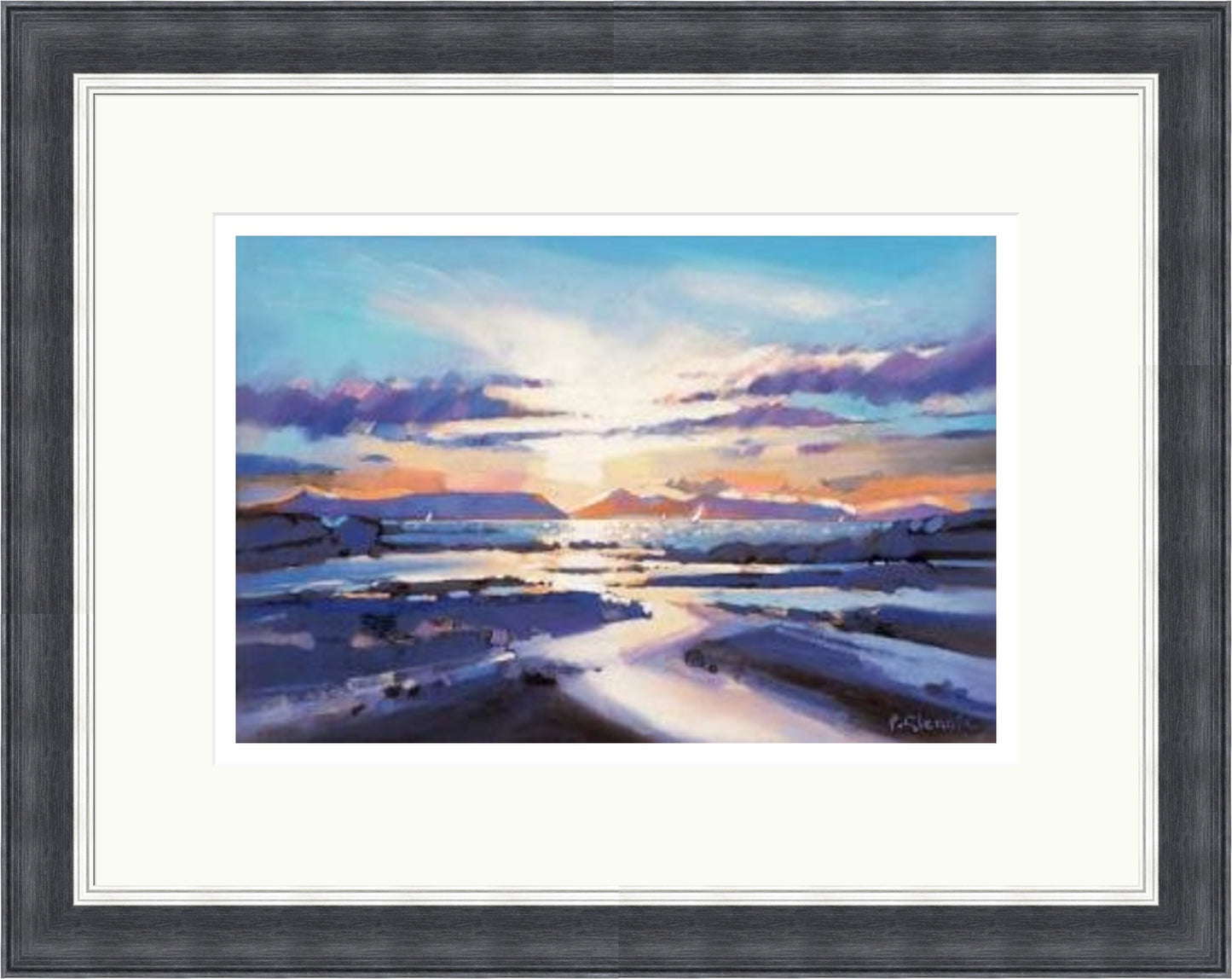 Coastal Sunset, Arisaig by Pam Glennie