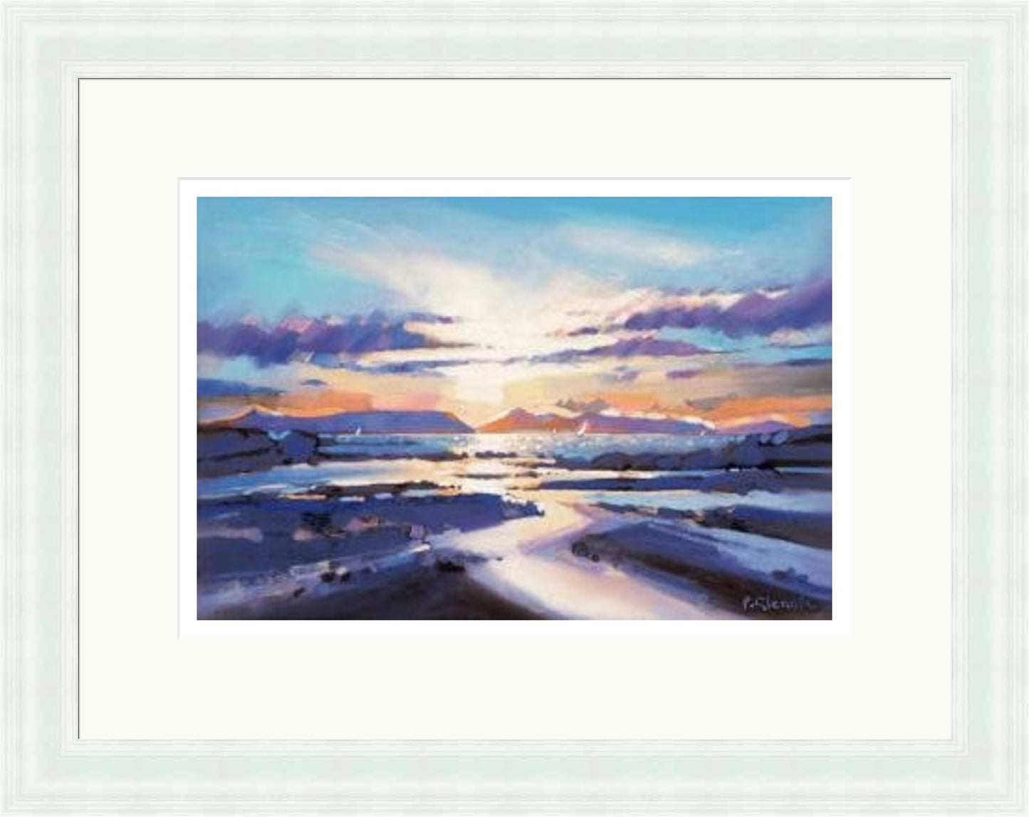 Coastal Sunset, Arisaig by Pam Glennie