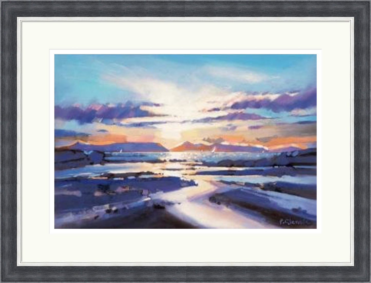 Coastal Sunset, Arisaig by Pam Glennie