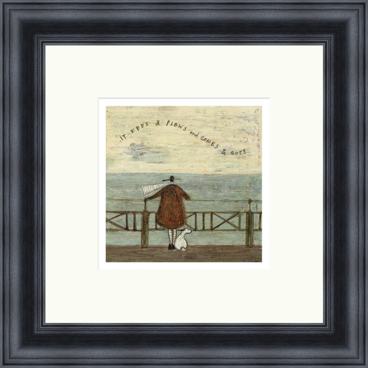 It Ebbs and Flows, Comes and Goes by Sam Toft framed sam toft wall art print - alternate product image 3