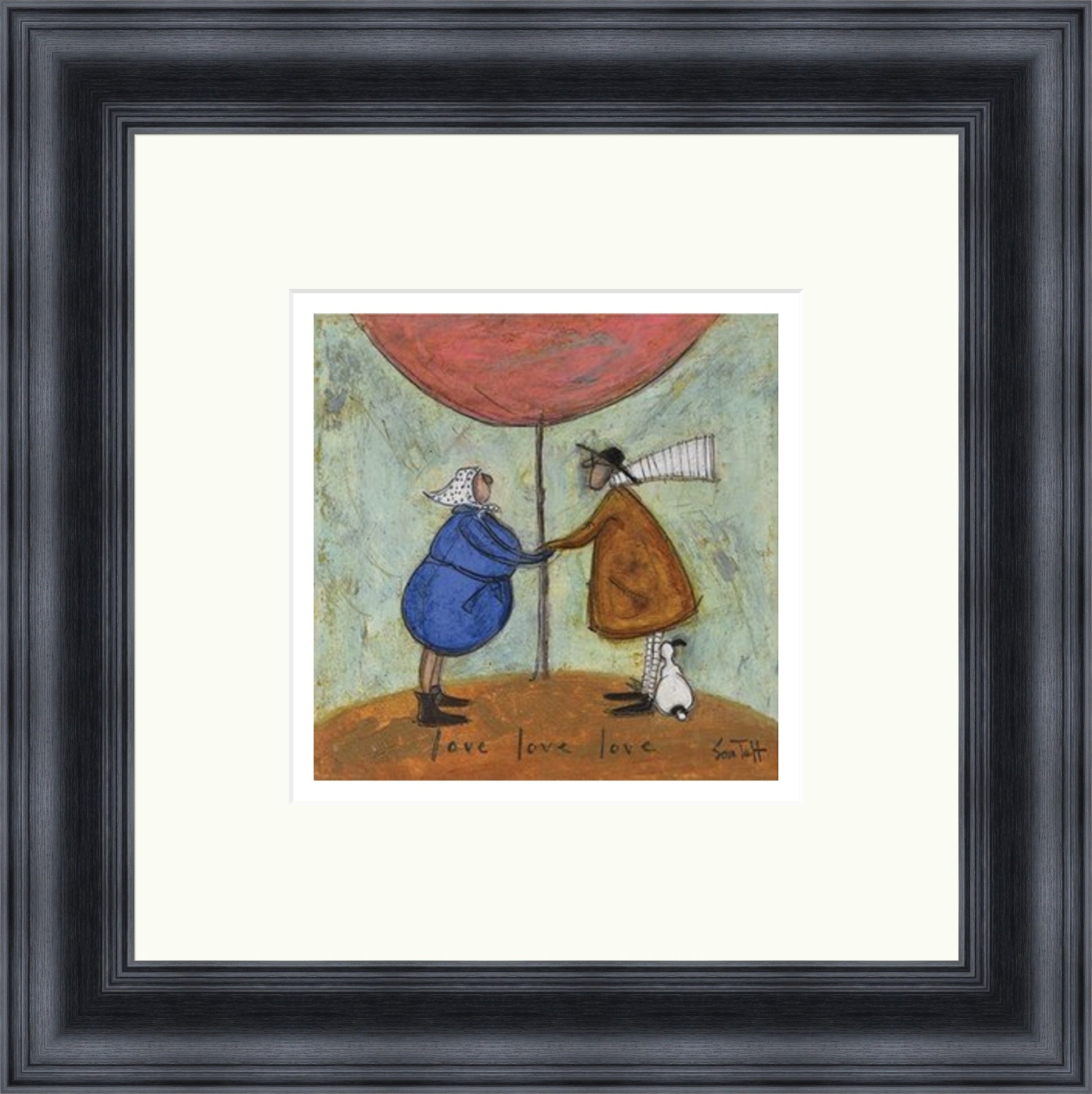 Love, Love, Love by Sam Toft framed sam toft wall art print - alternate product image 3
